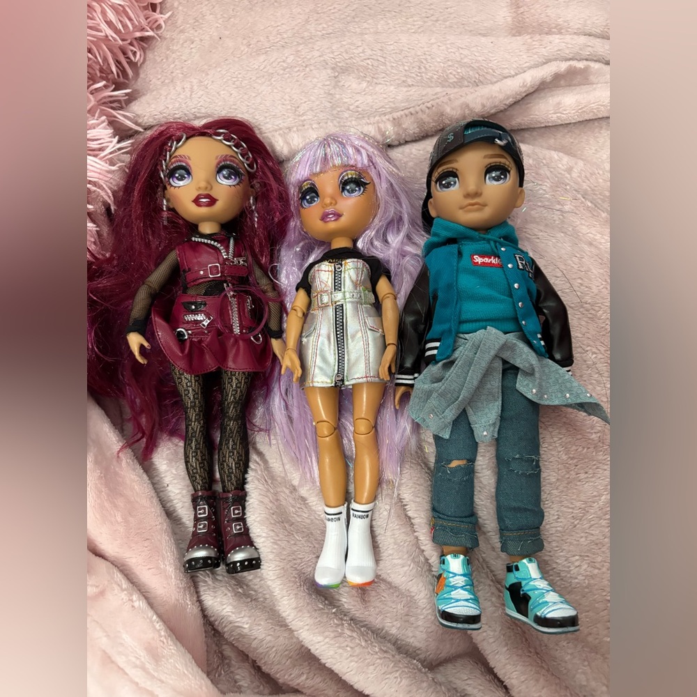Rainbow high doll lot 3 dolls lot 1